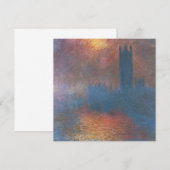 クロード・モネによるロンドンの議会ビル (正面/裏面)