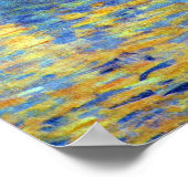 クロード・モネによる冬のロンドン議会 ポスター (角)