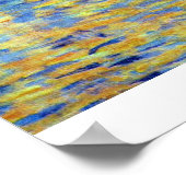 クロード・モネによる冬のロンドン議会 ポスター (角)