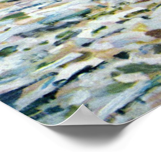 クロード・モネによる氷の解体 ポスター (角)