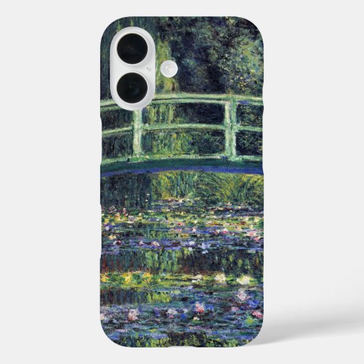 クロード・モネによる睡蓮の池の橋 Case-Mate iPhoneケース (裏面)