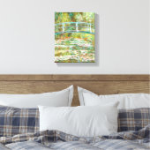 クロード・モネによる睡蓮の池への橋 キャンバスプリント (インサイチュ (寝室))