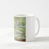クロード・モネによる睡蓮の池への橋 コーヒーマグカップ (正面右)
