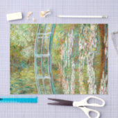 クロード・モネによる睡蓮の池への橋 薄葉紙 (クラフト)