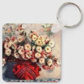 クロード・モネによる菊の静物詩 キーホルダー (裏面)