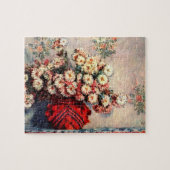 クロード・モネによる菊の静物詩 ジグソーパズル (横)