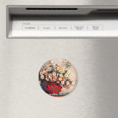 クロード・モネによる菊の静物詩 マグネット (インサイチュ (食洗機))