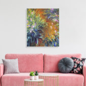 クロード・モネによる虹彩の道 キャンバスプリント (インサイチュ (リビング))