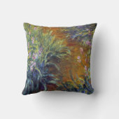 クロード・モネによる虹彩の道 クッション (裏面)