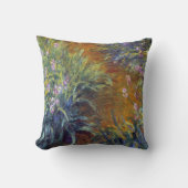 クロード・モネによる虹彩の道 クッション (正面)