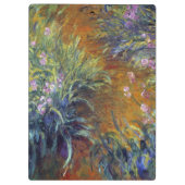 クロード・モネによる虹彩の道 クリップボード (裏面)