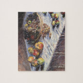 クロード・モネによる「リンゴとブドウのある静物画」 ジグソーパズル (縦)