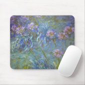 クロード・モネのアガパンサス属 マウスパッド (マウス)