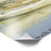 クロード・モネのアルジェンテウイル橋(1874年)で有名 フォトプリント (角)