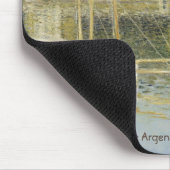 クロード・モネのアルジェンテウイル橋(1874年) マウスパッド (コーナー)