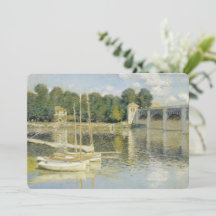 クロード・モネのアルジェンテウイル橋（1874年）