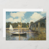 クロード・モネのアルジャントゥイユのハイウェイ・ブリッジ (正面/裏面)