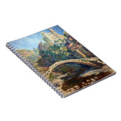 クロード・モネのアートワーク – ドルセアクアの城 ノートブック (右側)