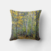 クロード・モネのアート:ウッドレーン絵を描、ズバイ・モネ クッション (裏面)