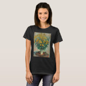 クロード・モネのキクイモの花 Tシャツ (正面フル)