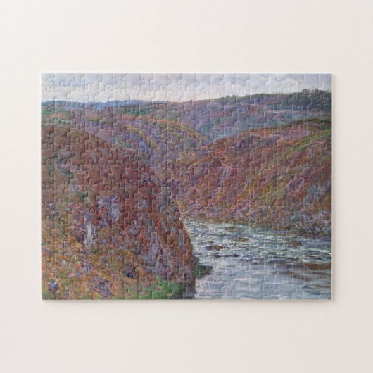 クロード・モネのクルーズの谷（灰色の日） ジグソーパズル (横)