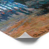 クロード・モネのサン・ラザール駅 ポスター (角)