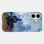 クロード・モネのサン・ラザール駅 Case-Mate iPhoneケース (裏面 (横))
