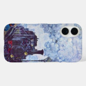 クロード・モネのサン・ラザール駅 Case-Mate iPhoneケース (裏面 (横))