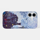 クロード・モネのサン・ラザール駅 iPhone 16ケース (裏面横)
