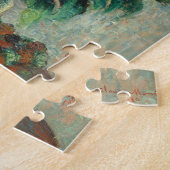 クロード・モネのジャルディニエ・ド・ジェルサレムの花 ジグソーパズル (側面)