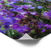 クロード・モネのジヴェルニーにあるアーティストガーデン ポスター (角)