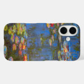 クロード・モネのスイレンの花、ヴィンテージ自然芸術 Case-Mate iPhoneケース (裏面 (横))
