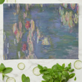 クロード・モネのスイレン キッチンタオル (折り畳み)