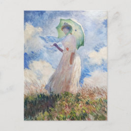 クロード・モネのスザンヌ・ホスケベ（1886年） ポストカード