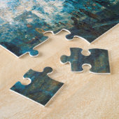 クロード・モネのセント・ラザール駅 ジグソーパズル (側面)