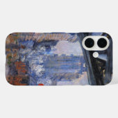 クロード・モネのセント・ラザール駅 Case-Mate iPhoneケース (裏面 (横))