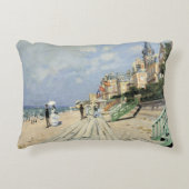 クロード・モネのトロヴィル遊歩道 アクセントクッション (正面)