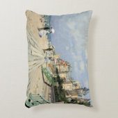 クロード・モネのトロヴィル遊歩道 アクセントクッション (正面(垂直))