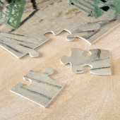 クロード・モネのトロヴィーユの遊歩道 ジグソーパズル (側面)