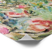 クロード・モネのバラ園の家は ポスター (角)