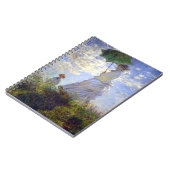 クロード・モネのパラソルを持つ女性 ノートブック (左側)