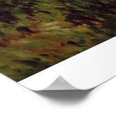 クロード・モネのパラソルを持つ女性 ポスター (角)