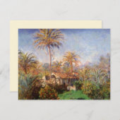 クロード・モネのボルディゲラの小さなカントリーファーム (正面/裏面)