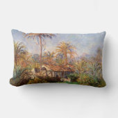 クロード・モネのボルディゲラの小さなカントリーファーム ランバークッション (正面)