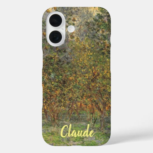 クロード・モネのボルディゲーラのレモン畑 Case-Mate iPhoneケース (裏面)