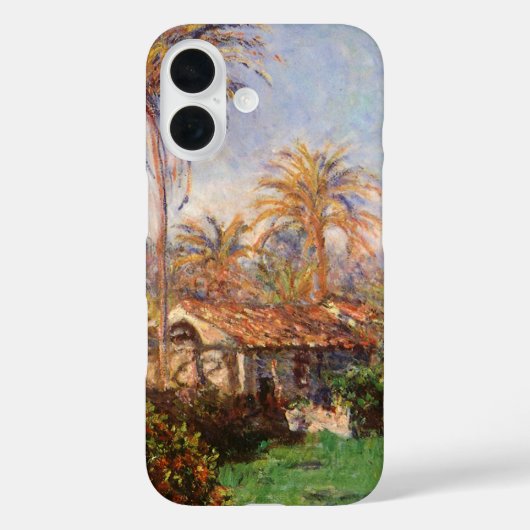 クロード・モネのボルディゲーラの小さな農村 Case-Mate iPhoneケース (裏面)