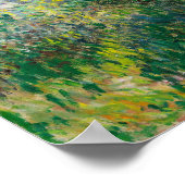 クロード・モネのマダム・モネとその息子 ポスター (角)