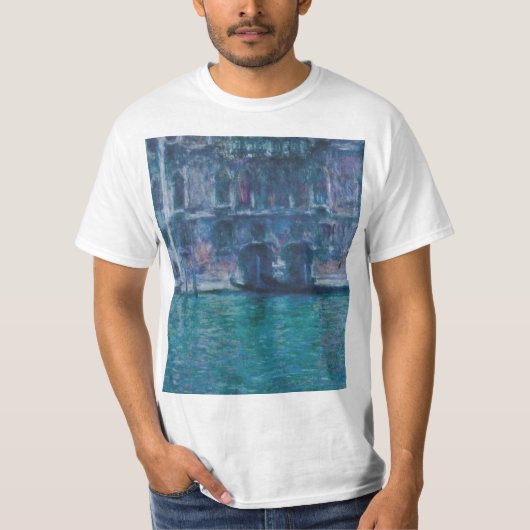 クロード・モネのムーラの宮殿 Tシャツ (正面)