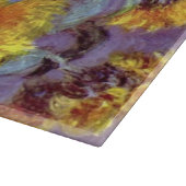 クロード・モネのヴィンテージの芸術著ヒマワリの花束 カッティングボード (角)