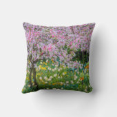 クロード·モネの庭の春 クッション (裏面)